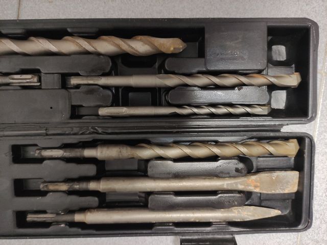 Juego de brocas y cinceles sds