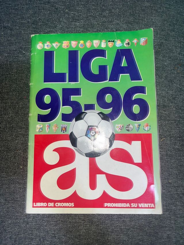 Álbum Cromos Liga Española 95-96 AS.