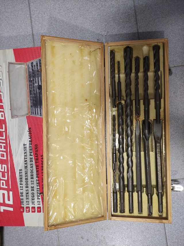 Brocas de perforación con maletín