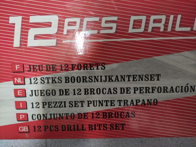 Brocas de perforación con maletín