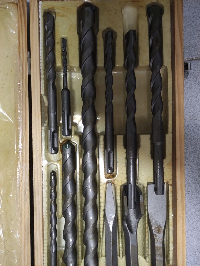 Brocas de perforación con maletín