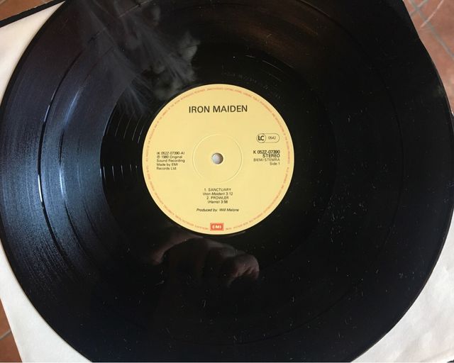 Iron Maiden 4 tracks inc. 2 live tracks