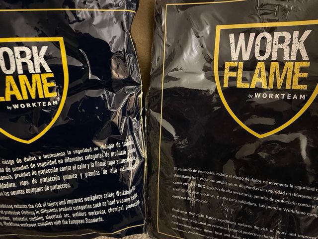 ROPA  DE TRABAJO IGNÍFUGA, A ESTRENAR!!