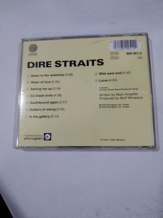 Dire Straits cd musicale vintage