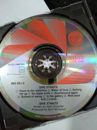 Dire Straits cd musicale vintage