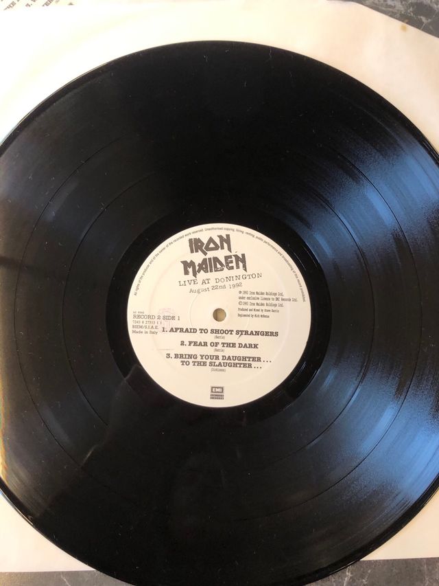 Iron Maiden “Live at donington”