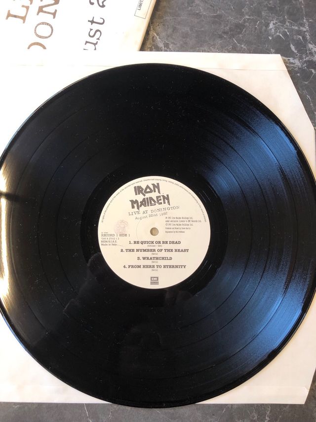 Iron Maiden “Live at donington”