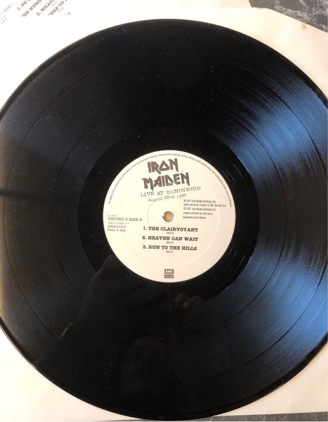 Iron Maiden “Live at donington”