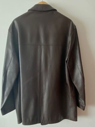 Chaqueta de cuero auténtico