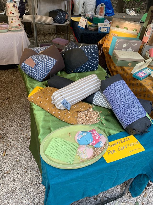 cuscini giapponesi ottagonali