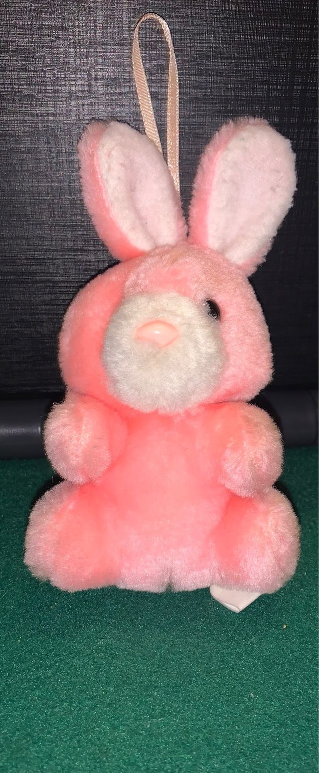 Peluche rosa coniglio