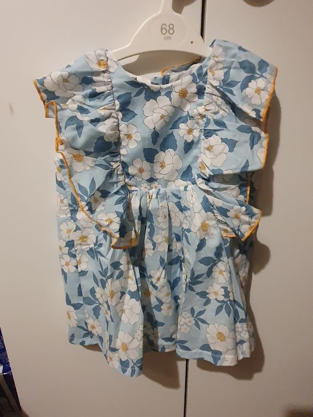 Vestido con chaqueta bebé