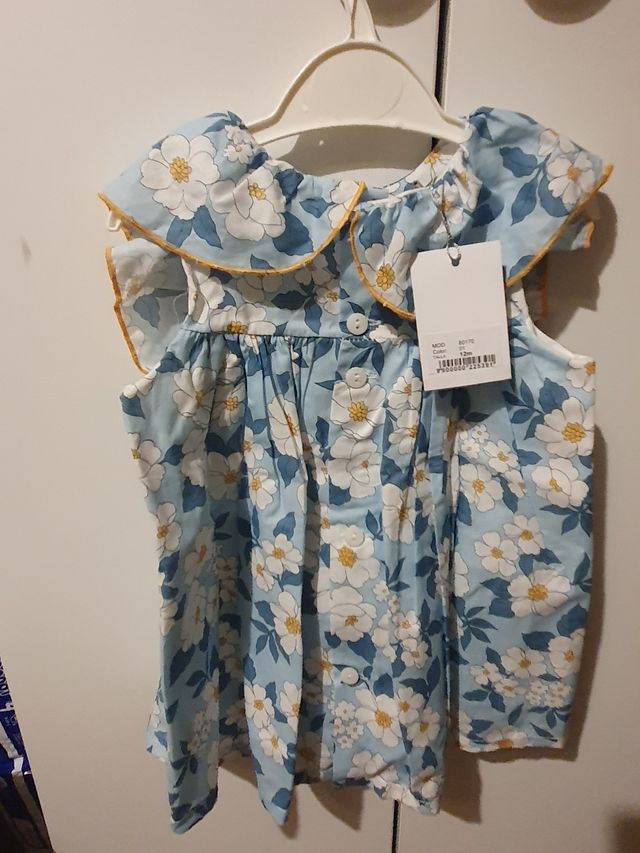 Vestido con chaqueta bebé