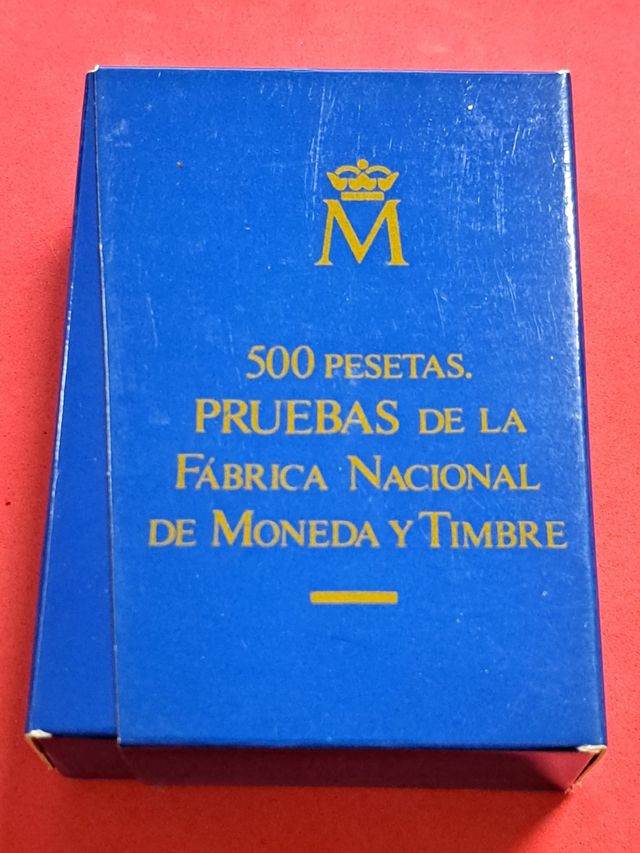 set fnmt 500 pesetas pruebas oficiales