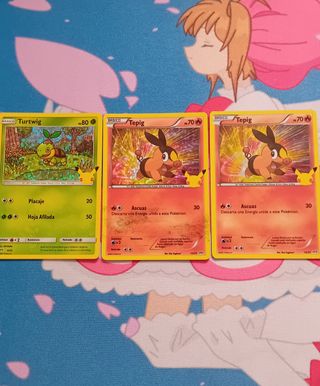 Cartas Pokémon holo 25 Aniversario McDonalds