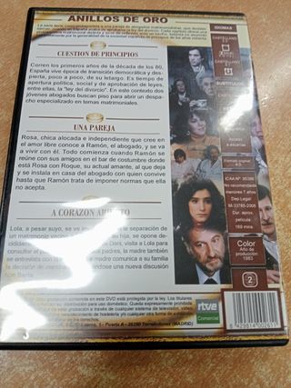 Anillos de Oro DVD serie