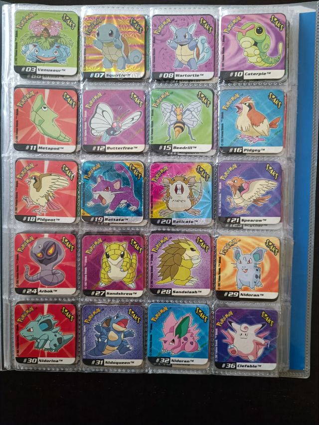 Pokémon staks/imans 