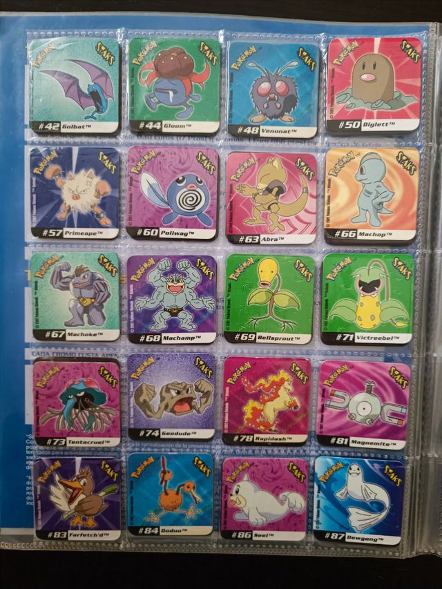 Pokémon staks/imans 