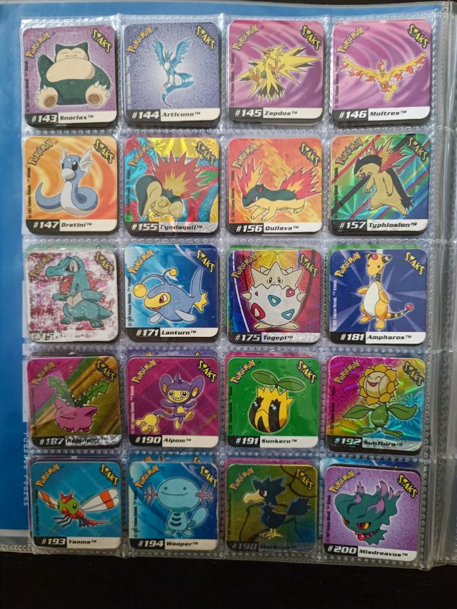 Pokémon staks/imans 