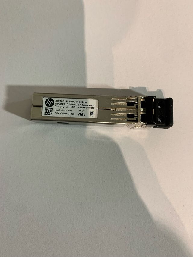 Dos eSFP Hp JD118B Originales