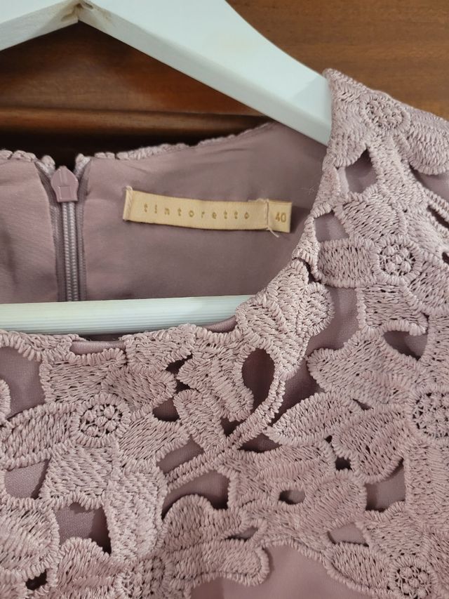 Vestido de fiesta rosa