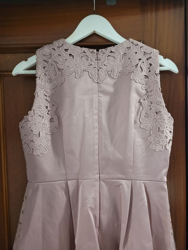 Vestido de fiesta rosa