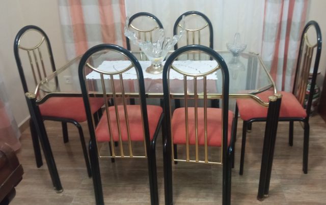 Mesa y sillas venta en persona