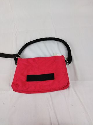 Bolso pequeño Rosa desigual 