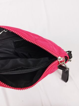 Bolso pequeño Rosa desigual 