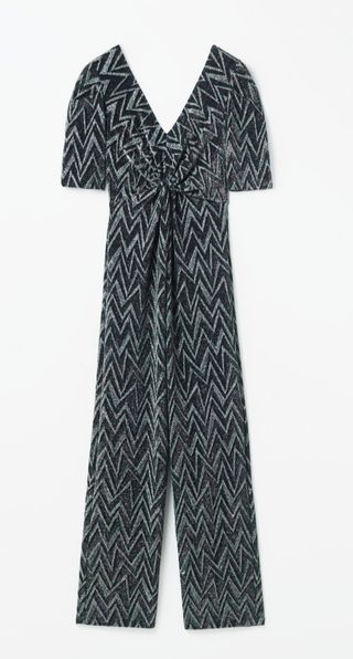 Mono largo navideño lurex brillante