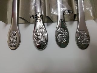 CUBIERTOS NIÑOS MD.OSOS INOX- ALMACÉN-ENVIAMOS