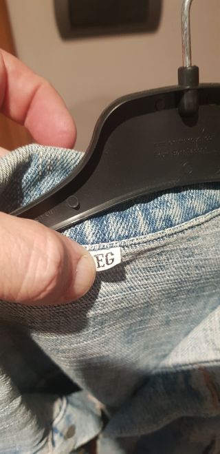 Chaqueta vaquera hombre Mango talla Xl