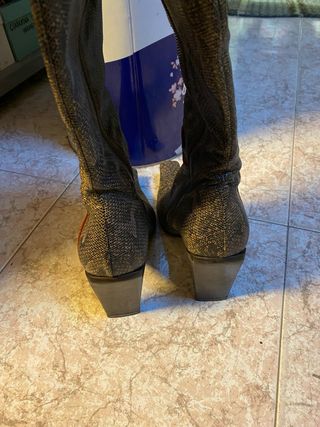 stivale texano con tacco n.38