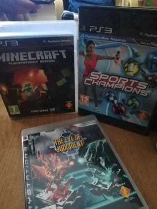 Ps3 con 1 mando y 3 juegos