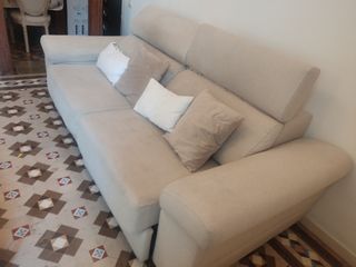 Sofá grande 4 plazas extensible