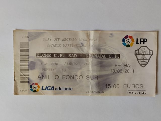 Entradas Granada Club de Fútbol