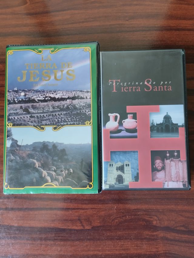 Tierra Santa: VHS y cassetes
