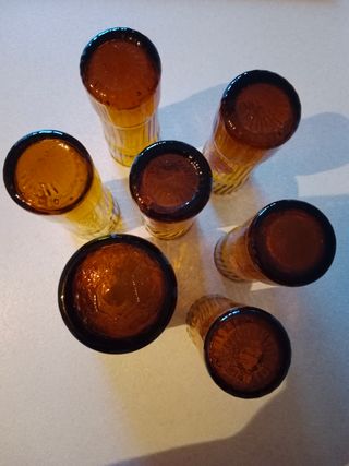 Cubitera y vasos altos