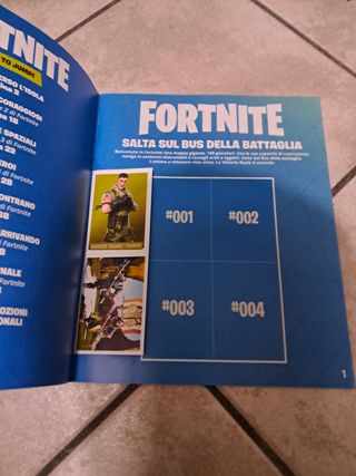 Fornite album figurine nuovo Panini