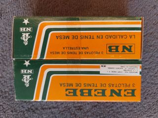 2 Palas tenis de mesa.