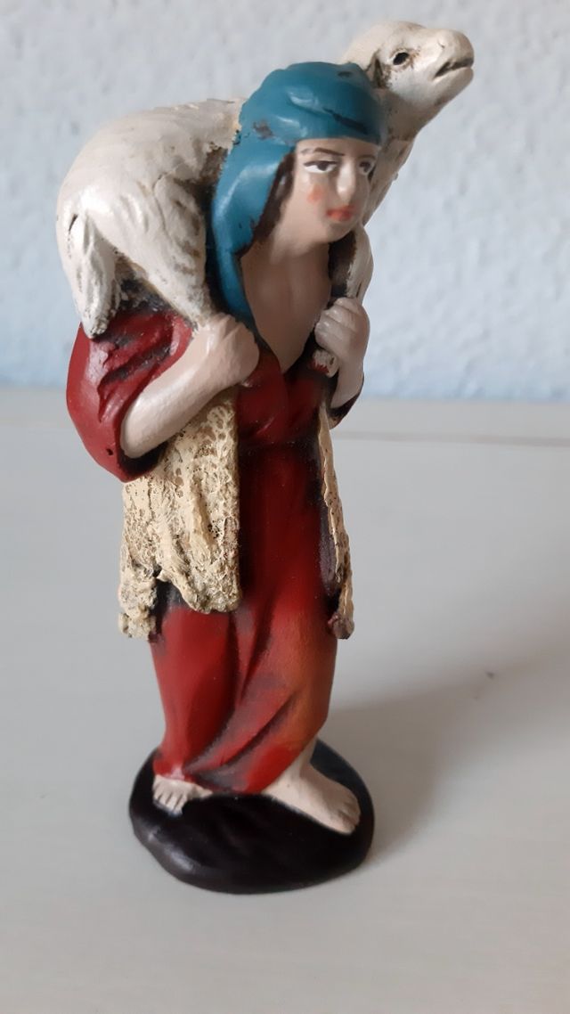 Figura pastor con oveja