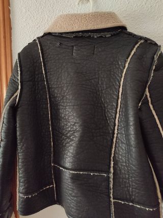 Chaqueta doble faz con borreguito