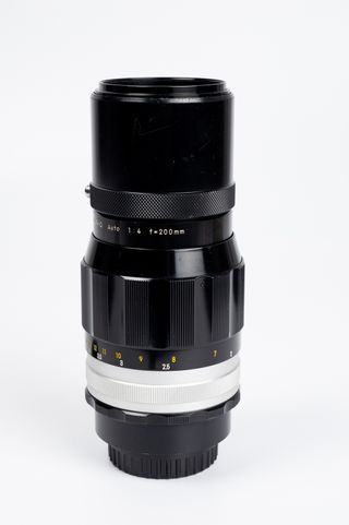 Nikon Nikkor-Q auto 1:4f=200mm montura Nikon F