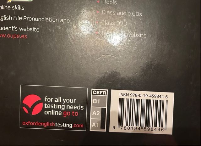 english file , elementary studient’s book