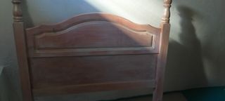 Cabecero de cama ,espejo y mesita de noc