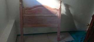 Cabecero de cama ,espejo y mesita de noc