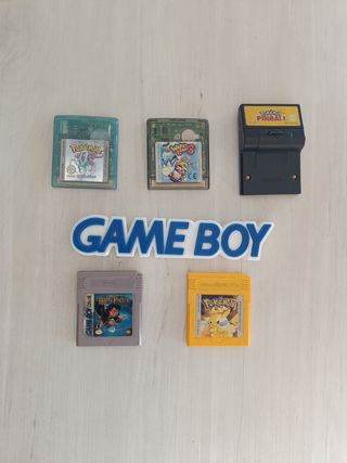Letrero logo Game Boy 3D