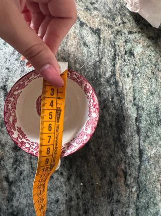 Vajilla juego de té la cartuja de Sevilla