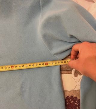 Pile azzurro uomo ragazzo Mico sport