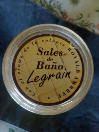 Báscula de baño + Sales Legrain